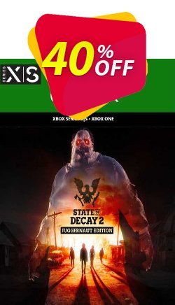 State of Decay 2: Juggernaut Edition Xbox One - EU Coupon discount State of Decay 2: Juggernaut Edition Xbox One (EU) Deal 2021 CDkeys. Promotion: State of Decay 2: Juggernaut Edition Xbox One (EU) Exclusive Sale offer for iVoicesoft