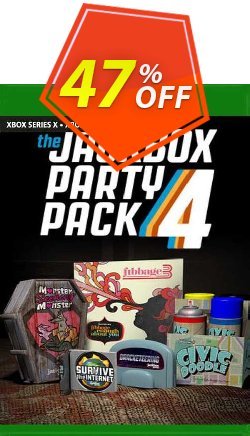 The Jackbox Party Pack 4 Xbox One - UK Coupon discount The Jackbox Party Pack 4 Xbox One (UK) Deal 2021 CDkeys - The Jackbox Party Pack 4 Xbox One (UK) Exclusive Sale offer for iVoicesoft