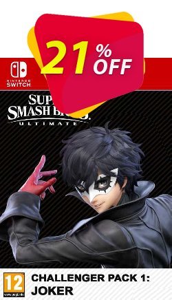 Super Smash Bros. Ultimate Joker Challenger Pack Switch - EU  Coupon discount Super Smash Bros. Ultimate Joker Challenger Pack Switch (EU) Deal 2024 CDkeys - Super Smash Bros. Ultimate Joker Challenger Pack Switch (EU) Exclusive Sale offer 