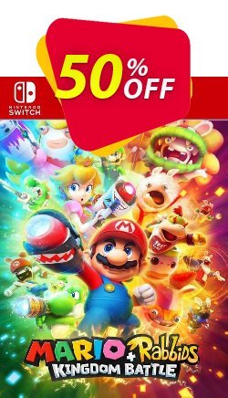 Mario and Rabbids Kingdom Battle Switch - EU  Coupon discount Mario and Rabbids Kingdom Battle Switch (EU) Deal 2024 CDkeys - Mario and Rabbids Kingdom Battle Switch (EU) Exclusive Sale offer 