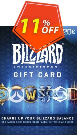 11% OFF Battlenet 20 euro Gift Card Discount