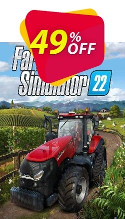 49% OFF Farming Simulator 22 PC Discount