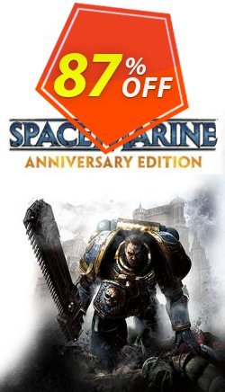 87% OFF Warhammer 40,000: Space Marine - Anniversary Edition PC Coupon code