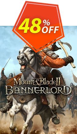 48% OFF Mount & Blade II 2: Bannerlord PC Discount