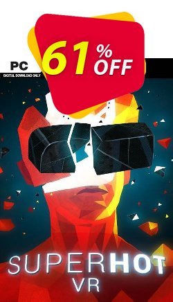 SUPERHOT VR PC Coupon discount SUPERHOT VR PC Deal 2024 CDkeys - SUPERHOT VR PC Exclusive Sale offer 