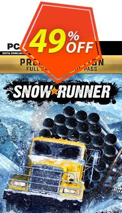 SnowRunner: Premium Edition PC - Steam  Coupon discount SnowRunner: Premium Edition PC (Steam) Deal 2024 CDkeys - SnowRunner: Premium Edition PC (Steam) Exclusive Sale offer 