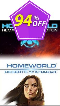 94% OFF Homeworld Remastered Collection And Deserts Of Kharak Bundle PC Discount