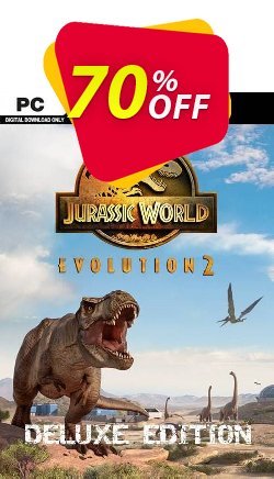 70% OFF Jurassic World Evolution 2 Deluxe Edition PC Discount