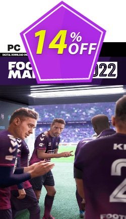 14% OFF Football Manager 2022 PC - WW  Discount