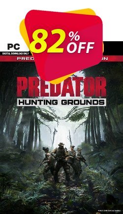 82% OFF Predator: Hunting Grounds - Predator Bundle Edition PC Coupon code