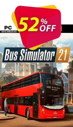 52% OFF Bus Simulator 21 PC Discount