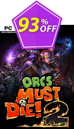93% OFF Orcs Must Die! 2 PC Discount