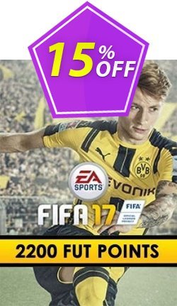 15% OFF FIFA 17: 2200 FUT Points PC Discount