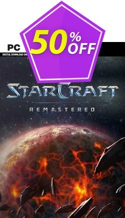 StarCraft Remastered PC Coupon discount StarCraft Remastered PC Deal 2024 CDkeys - StarCraft Remastered PC Exclusive Sale offer 