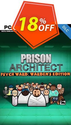 18% OFF Prison Architect - Psych Ward Wardens Edition PC-DLC Discount