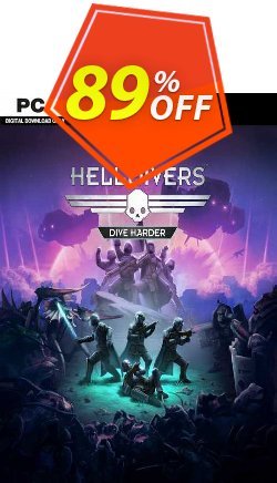89% OFF Helldivers Dive Harder Edition PC Coupon code