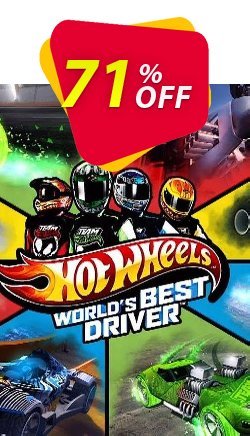 71% OFF Hot Wheels World&#039;s Best Driver PC Coupon code