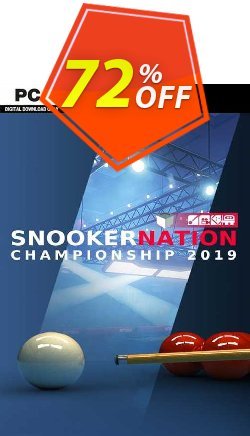 72% OFF Snooker Nation Championship PC Discount