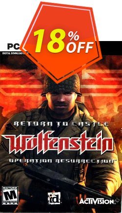 18% OFF Return to Castle Wolfenstein PC Coupon code