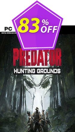 83% OFF Predator: Hunting Grounds PC Coupon code