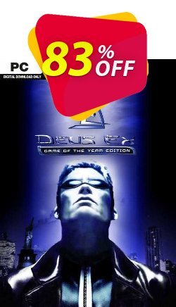 83% OFF Deus Ex GOTY PC Coupon code