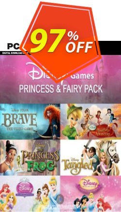 97% OFF Disney Games Princess & Fairy Pack PC Discount