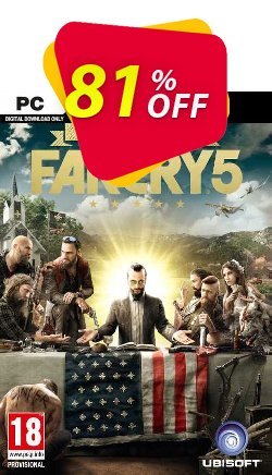 81% OFF Far Cry 5 - Gold Edition PC - US  Discount