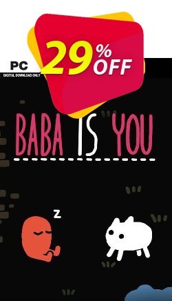 29% OFF Baba Is You PC Coupon code