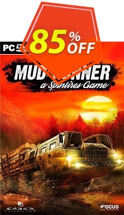85% OFF Spintires MudRunner PC Coupon code