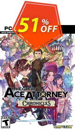 51% OFF The Great Ace Attorney Chronicles PC Discount