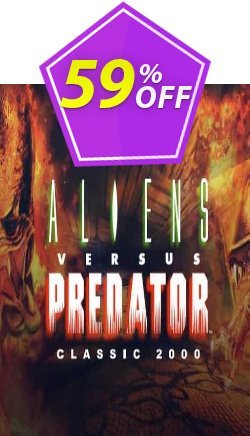 59% OFF Aliens versus Predator Classic 2000 PC Coupon code