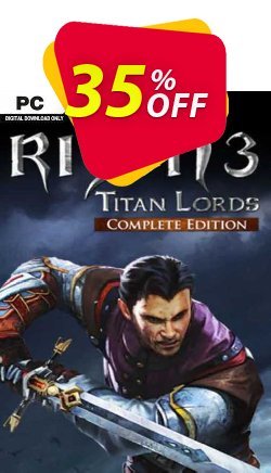Risen 3 - Titan Lords Complete Edition PC Coupon discount Risen 3 - Titan Lords Complete Edition PC Deal 2024 CDkeys - Risen 3 - Titan Lords Complete Edition PC Exclusive Sale offer 