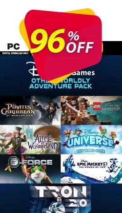 96% OFF Disney Other-Worldly Adventure Pack PC Coupon code