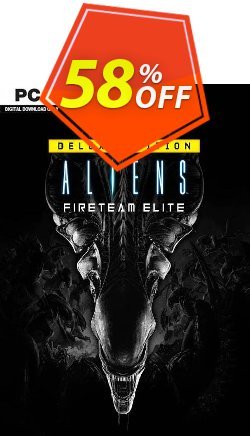 58% OFF Aliens: Fireteam Elite Deluxe Edition PC Coupon code