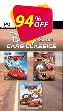 94% OFF Disney Cars Classic PC Coupon code