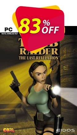 83% OFF Tomb Raider IV: The Last Revelation PC Coupon code