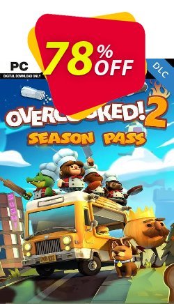 78% OFF Overcooked 2 - Season Pass PC - DLC Discount