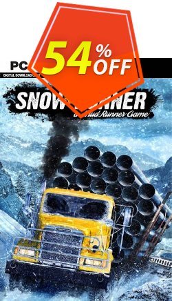 54% OFF SnowRunner PC Coupon code