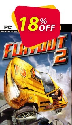 18% OFF FlatOut 2 PC Coupon code