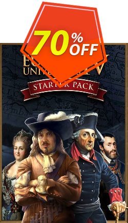 70% OFF Europa Universalis IV: Starter Pack PC Coupon code