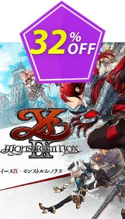 32% OFF Ys IX: Monstrum Nox PC Discount