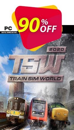 90% OFF Train Sim World 2020 PC Coupon code
