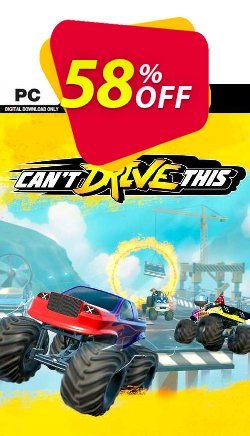 58% OFF Can&#039;t Drive This PC Coupon code