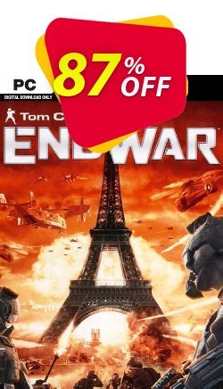87% OFF Tom Clancys: EndWar - PC  Coupon code