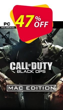 47% OFF Call of Duty: Black Ops - Mac Edition PC Coupon code