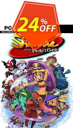 24% OFF Shantae and the Pirates Curse PC Coupon code