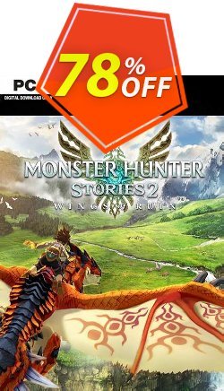 78% OFF Monster Hunter Stories 2: Wings of Ruin Deluxe Edition PC Coupon code