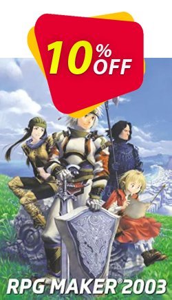 10% OFF RPG Maker 2003 PC Coupon code