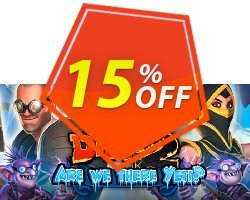 15% OFF Orcs Must Die! 2  Are We There Yeti? PC Coupon code