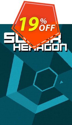 19% OFF Super Hexagon PC Coupon code